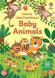 First Little Sticker Book baby Animals by Usborne