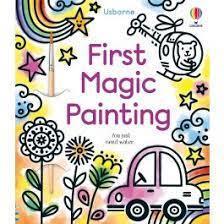 First Magic Painting Book with Brush by Usborne