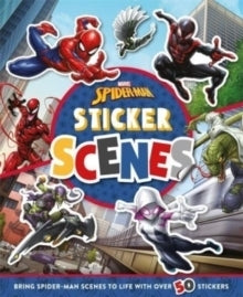 Marvel Spider-Man Sticker Scenes Book 4+
