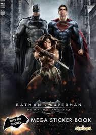 Dawn of Justice Batman V Superman Mega Sticker Activity Book