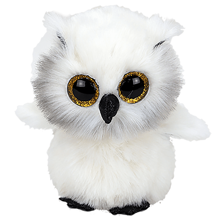 Austin the Owl 15cm Ty Beanie Soft Toy Date of Birth June 2