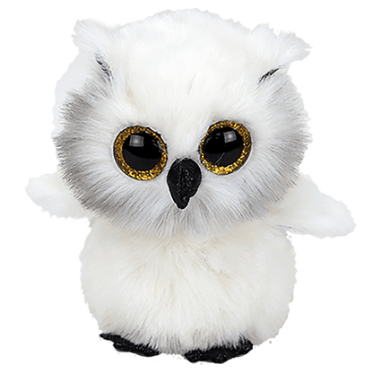 Austin the Owl 15cm Ty Beanie Soft Toy Date of Birth June 2