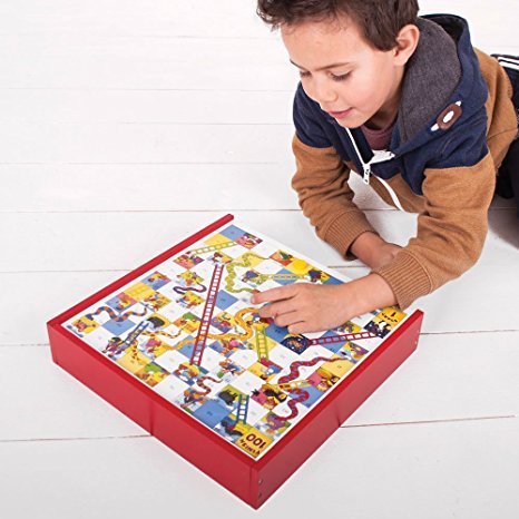 Traditional Wooden Games Compendium- Big Jigs BJ355 3+