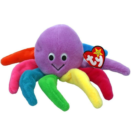 Binky The Octopus II Original 15cm TY Beanie DOB November 16