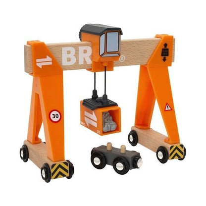 Brio 33732 Gantry Crane Railway Play Set