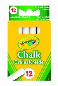 Crayola 12 White Chalks