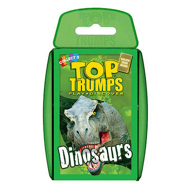 Dinosaurs Top Trumps Game For Children 3+