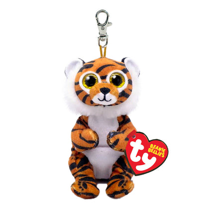 Clawdia The Tiger TY Beanie Bellies Key Clip Toy DOB April 5