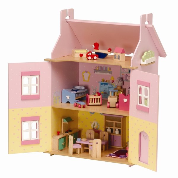 Le Toy Van Sweetheart Cottage Dolls House with Furniture TV267