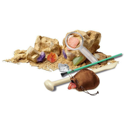 Crystal Mining Dig A Gem Science Kit 5+ by 4M KidzLab