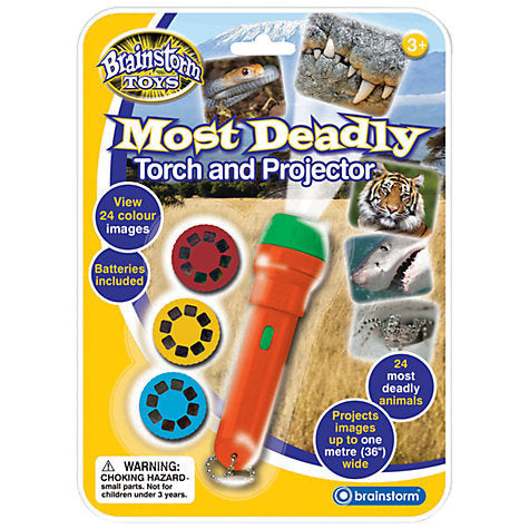 Most Deadly Animals Torch Projector by Brainstorm Toys E2038