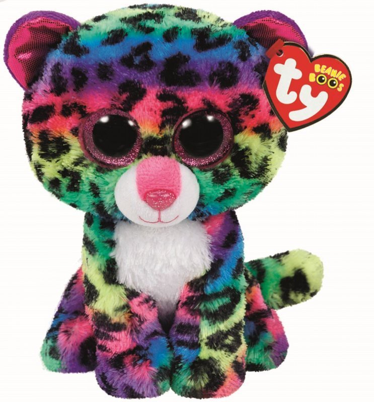 Dotty the Leopard 15cm Ty Beanie Boo Soft Toy DOB June 16