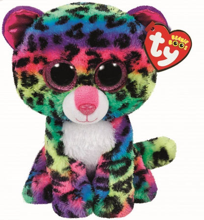 Dotty the Leopard 15cm Ty Beanie Boo Soft Toy DOB June 16