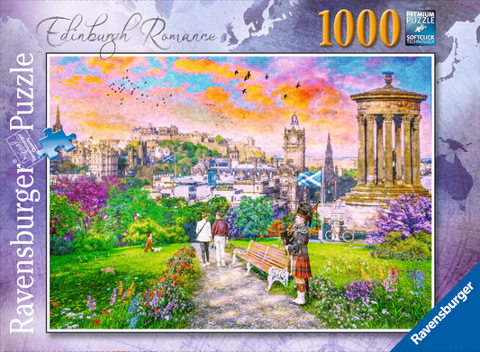 Edinburgh Romance 1000 Piece Jigsaw Puzzle 12+ By Ravensburger