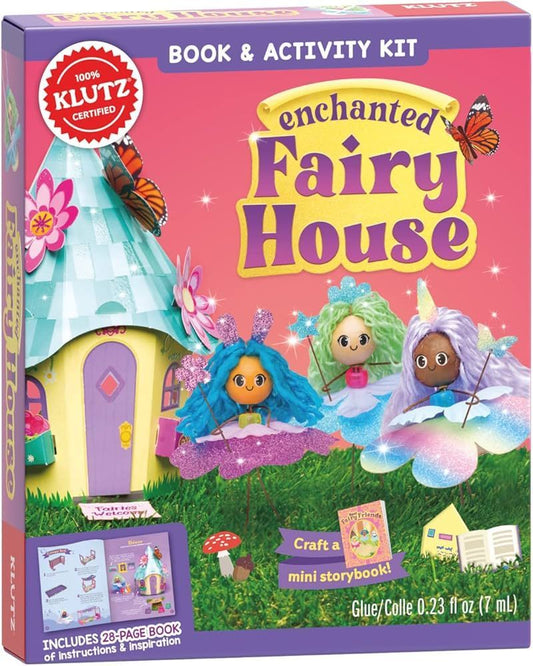 Make your Own Enchanted Fairy House Magical Garden by Klutz 7+