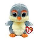 Fisher The Penguin 15cm TY Beanie 37322 DOB June 24