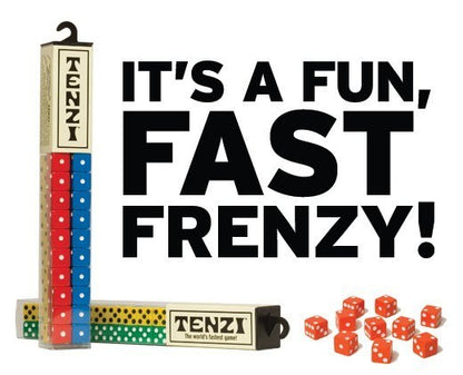 Tenzie Dice Game - Fast Paced Family Fun 7+