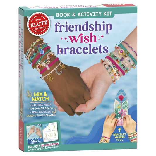 Friendship Wish Bracelets Making Kit by Klutz 7+