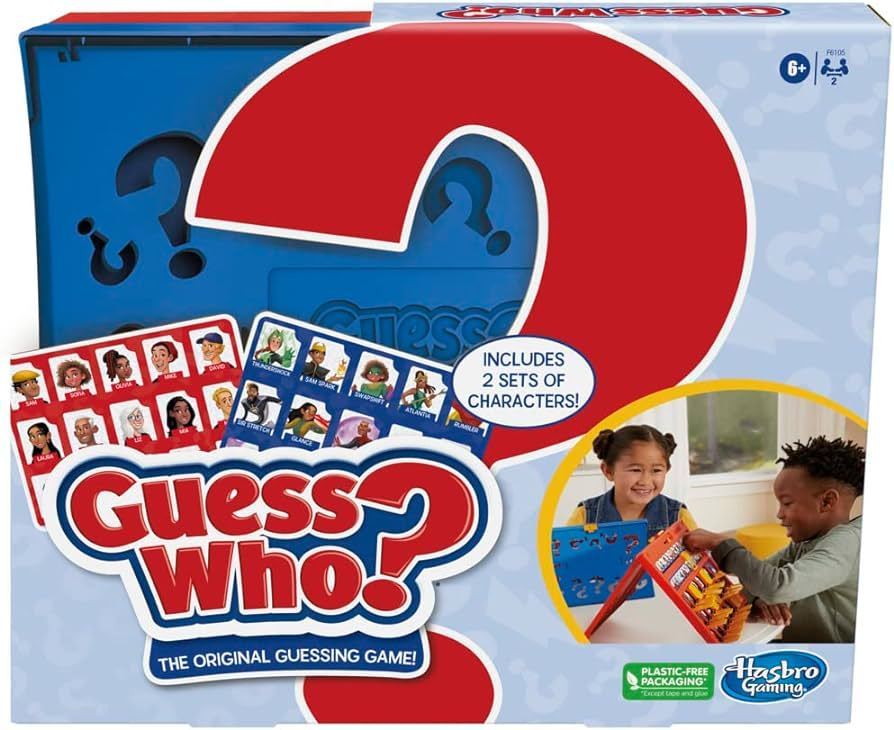 Guess Who Game by Hasbro F6105 6+