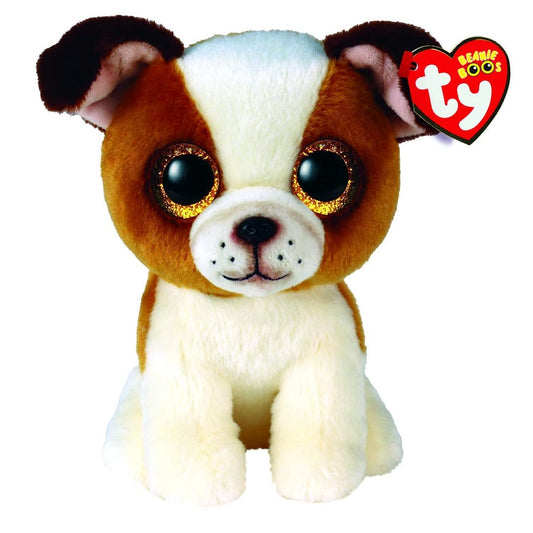 Hugo The Dog 15cm Ty Beanie Soft Toy DOB August 25