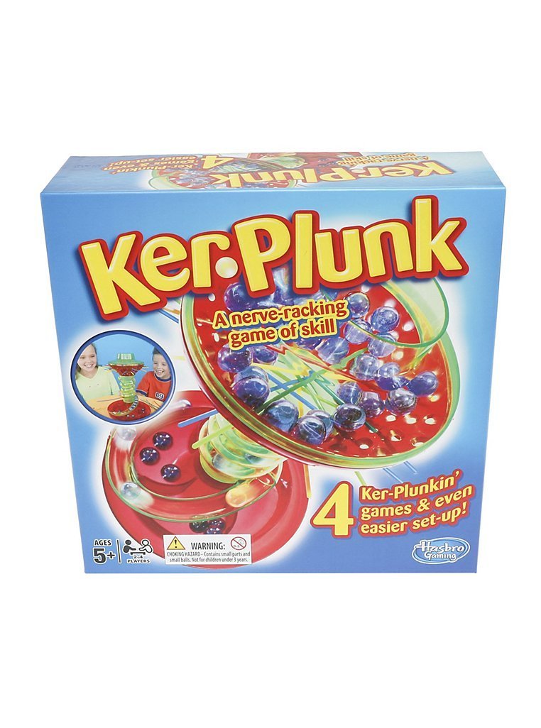 Classic Kerplunk Marble Game by MB Games & Hasbro 5+
