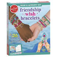 Friendship Wish Bracelets Making Kit by Klutz 7+