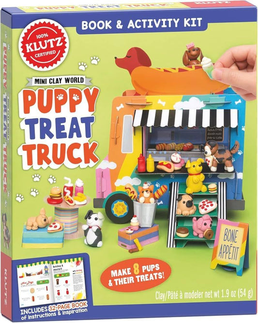 Mini Clay World Puppy Treat Truck by Klutz 8+ Childrens Crafts