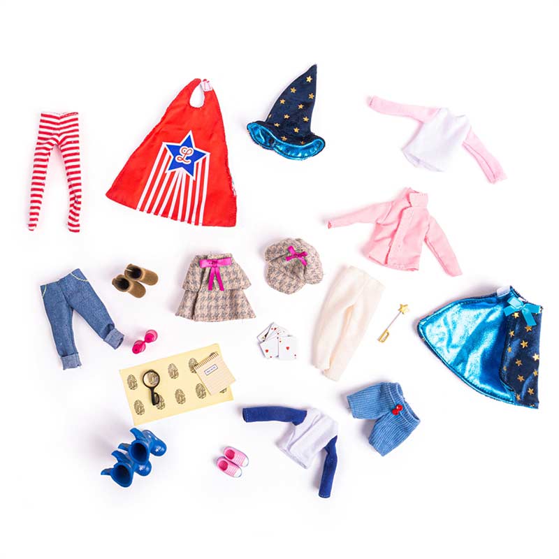Lottie Dolls 3 Dress Up Party Outfits LT166 3+