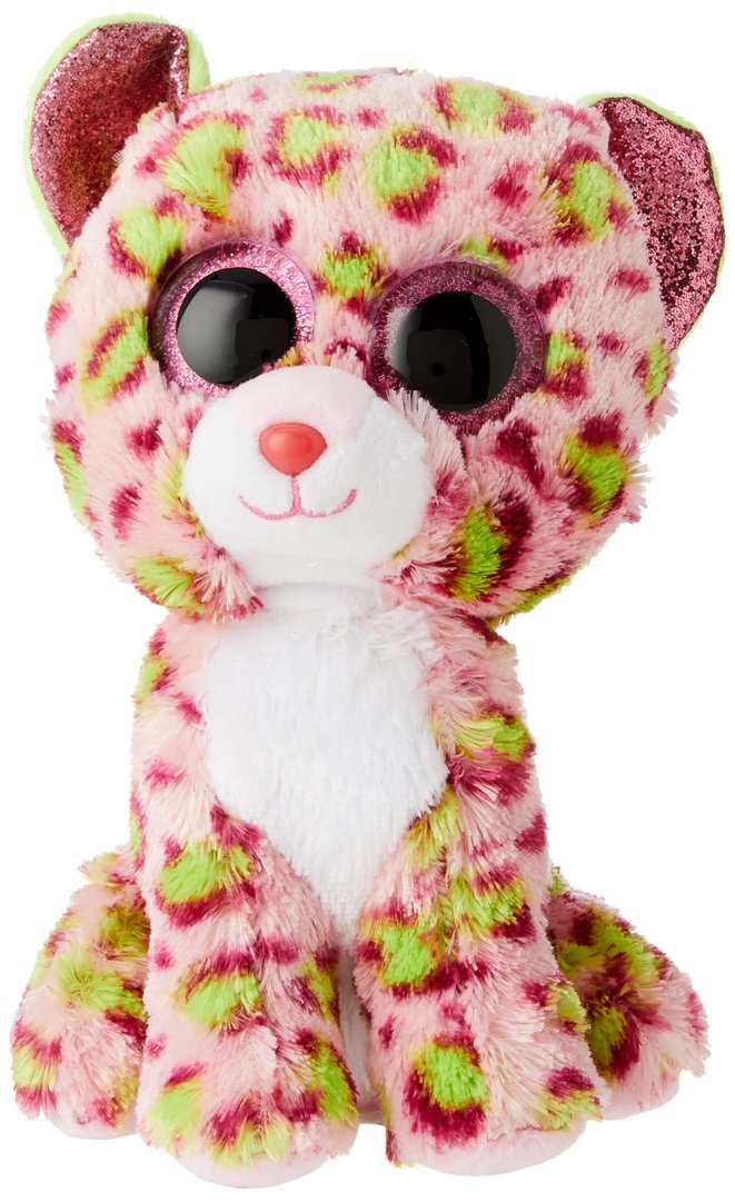Lainey The Leopard 15cm Ty Beanie Boos Soft Toy DOB July 9
