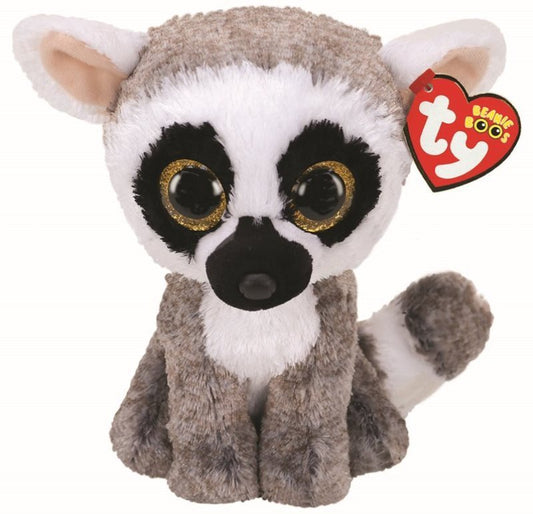 Linus the Lemur 15cm Ty Beanie Soft Toy Date of Birth October 24