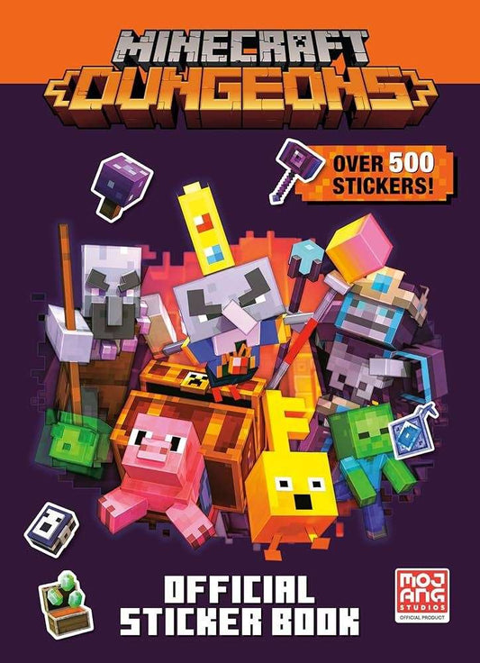 Minecraft Dungeons Sticker Book 5+