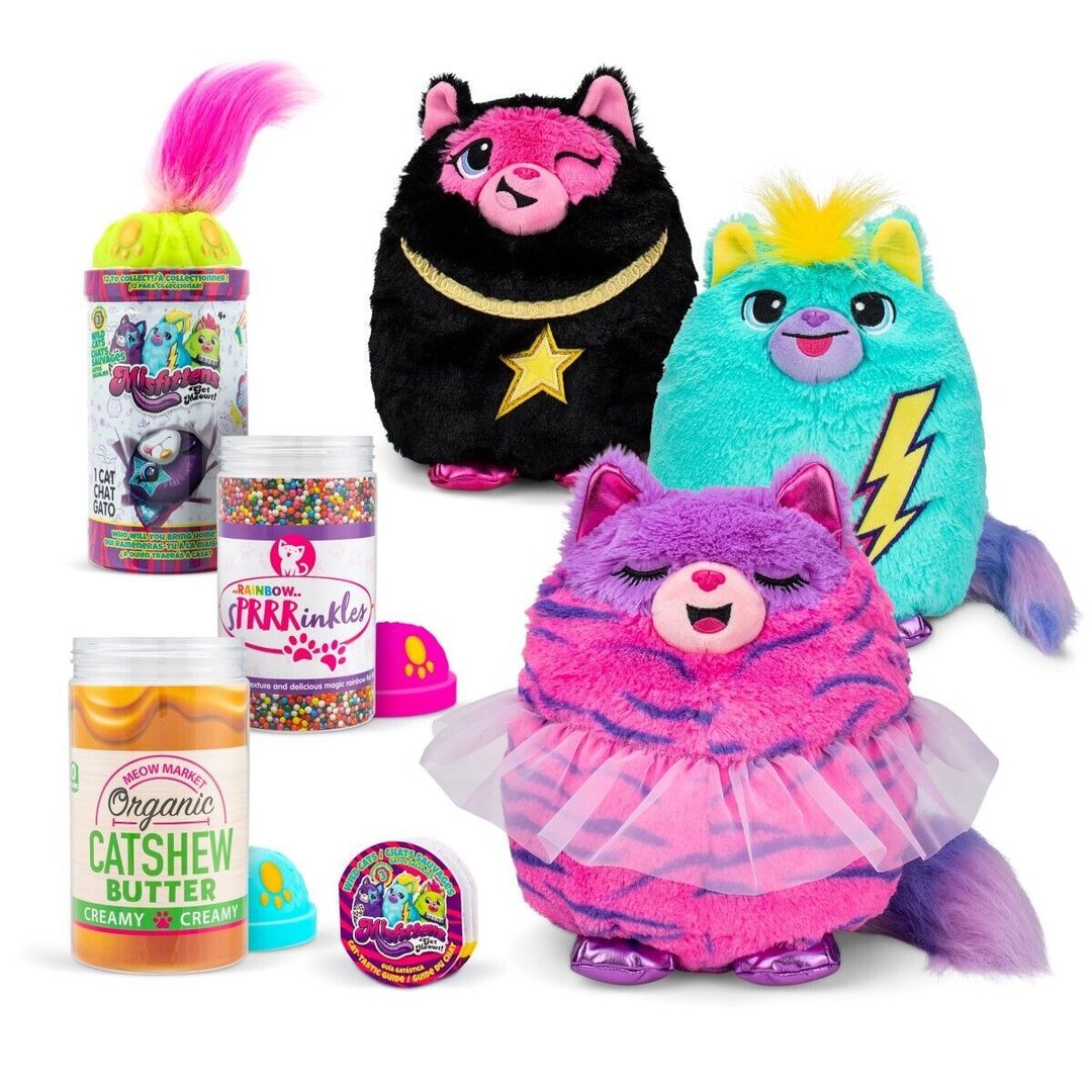 Misfittens The Plush Cats Soft Toys In A Can For Children 4+
