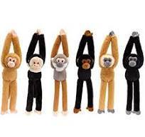 40cm Long Velcro Hanging Monkey by KeelEco Toys SE1032