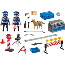 Playmobil 6924 City Action Police Roadblock  4+