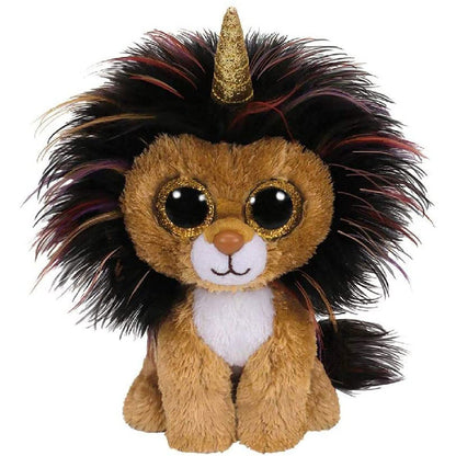 Ramsey The Lion 15cm TY Beanie Soft Toy Plush DOB August 16