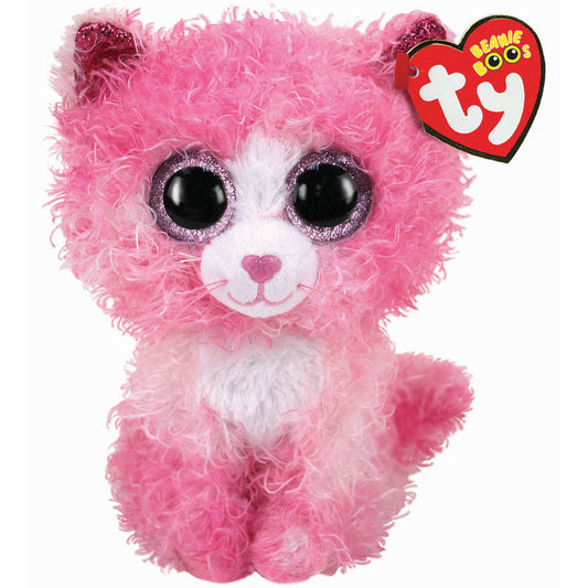 Reagan The Cat 24cm Ty Beanie Soft Toy Plush DOB April 2