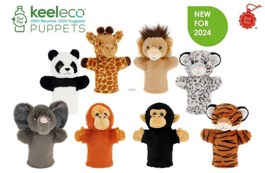 27cm Keeleco Wildlife Animal Hand Puppet By Keel Toys 0+