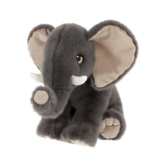 18cm Keelco Elephant (2026 Version with Tusks) by Keel Toys SE4538 0+