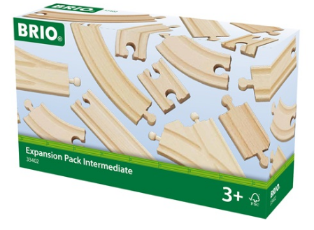 BRIO 33402 Rail Track Expansion Pack Intermediate