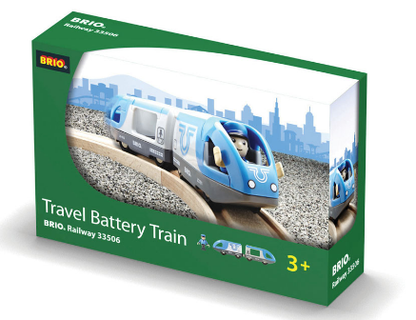 Brio 33506 Blue Travel Battery Train
