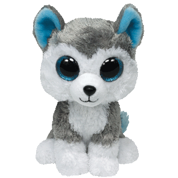 Slush the Husky 15cm Ty Beanie Boo Soft Toy DOB April 30