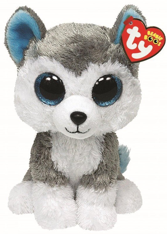Slush the Husky 15cm Ty Beanie Boo Soft Toy DOB April 30