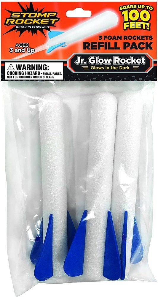 Stomp Rocket Junior 3 Refill Pack The Original Rockets 3+