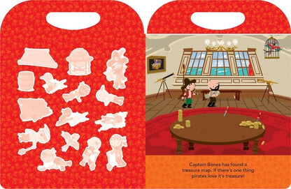 Magnetic Pirates Story Book Activity Set