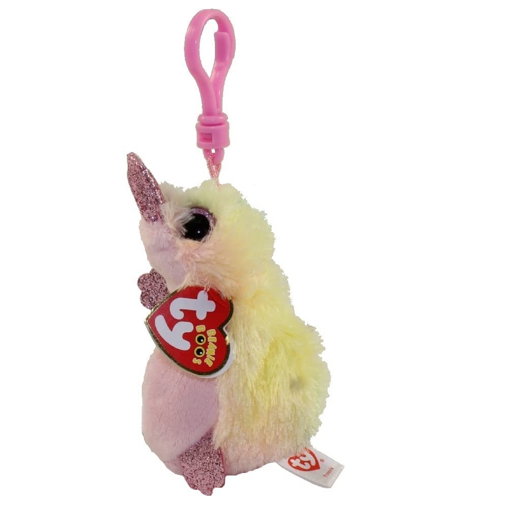 Petunia The Platypus Key Clip Ty Beanie Soft Toy DOB April 26