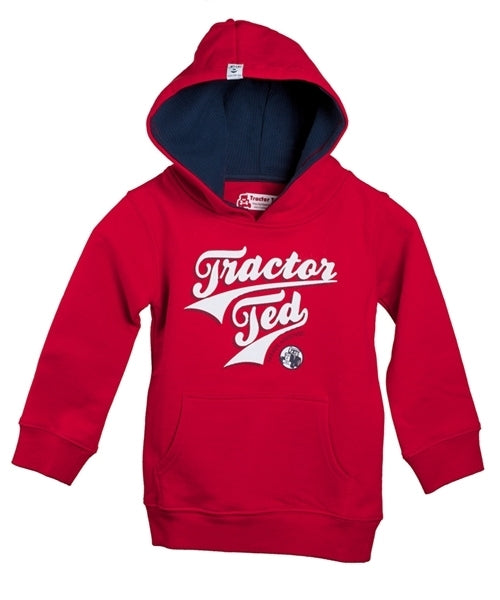 Tractor Ted Red Hoody with Pocket for Children T005 3-4 YEARS