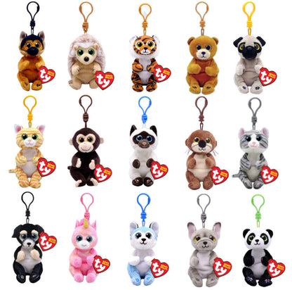 Alex The Axolotl Beanie Bellies Key Clip Soft Toy Plush DOB TBC