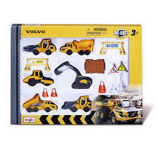 Maisto Volvo Construction Gift Set 3+