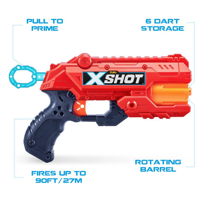 X-Shot Excel Reflex 6 By Zuru Toys 8+