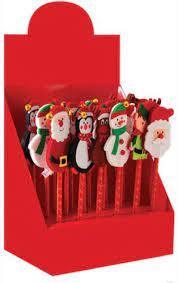 Christmas Felt Character Pens Some With Bell